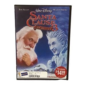 Disney Santa Clause 3 The Escape Clause‎ DVD - 5/$20